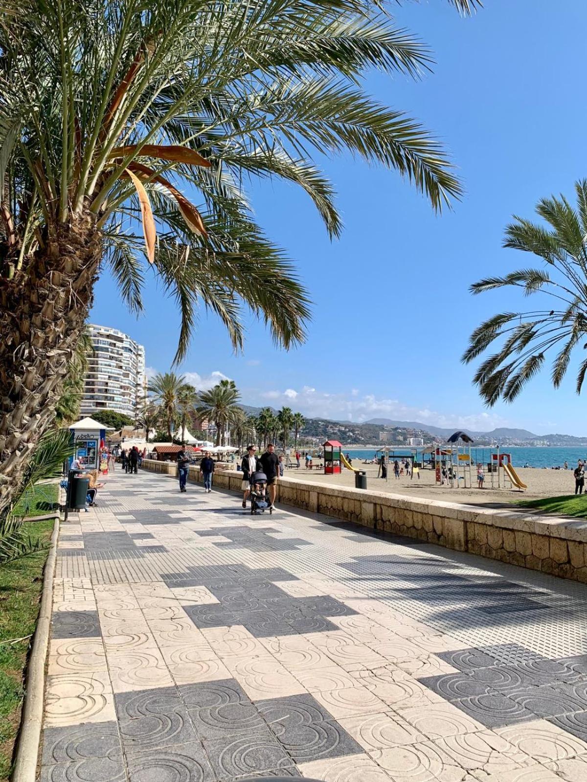 Estudio En Playa La Malagueta Málaga Dış mekan fotoğraf