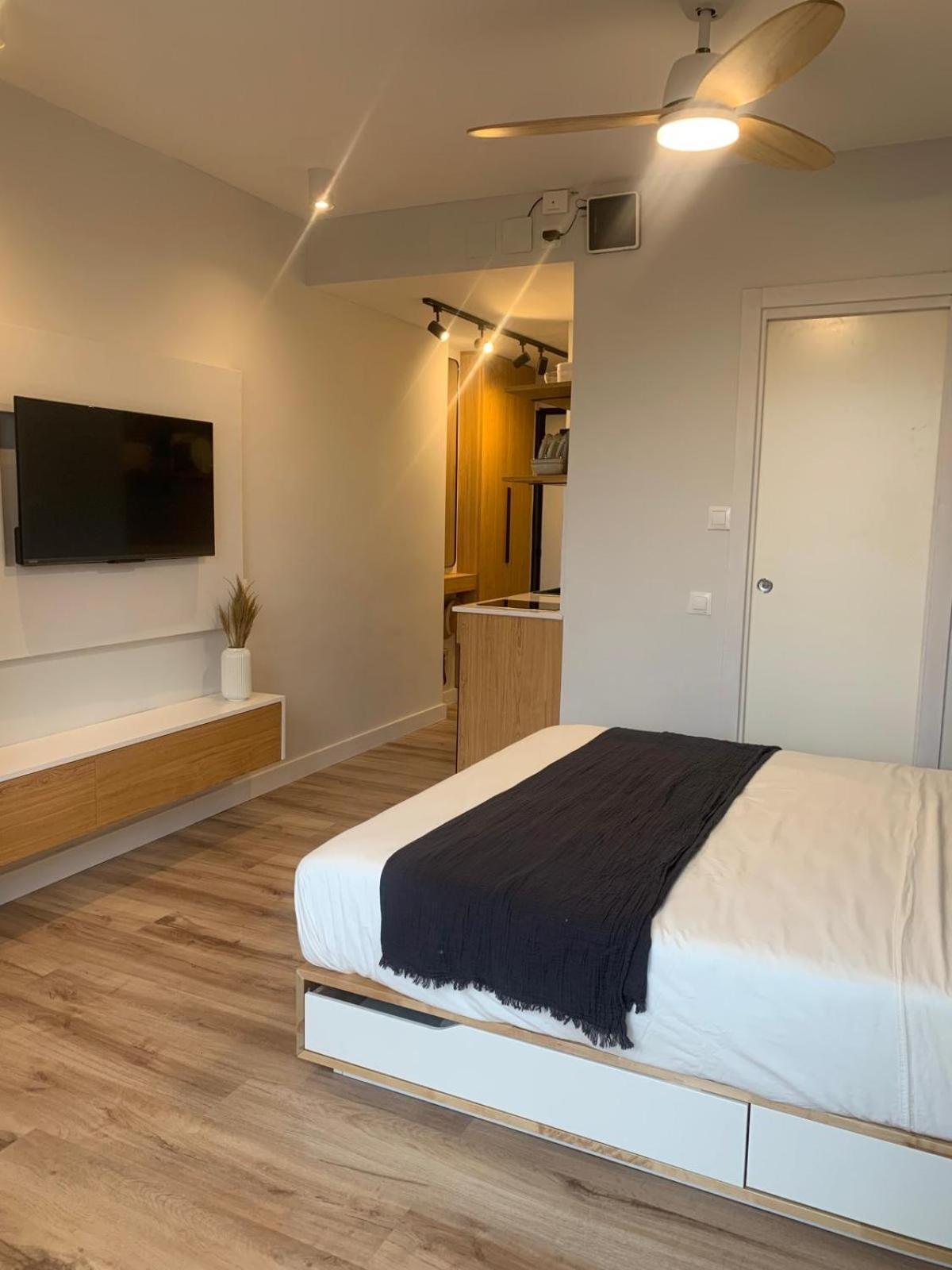 Estudio En Playa La Malagueta Málaga Dış mekan fotoğraf